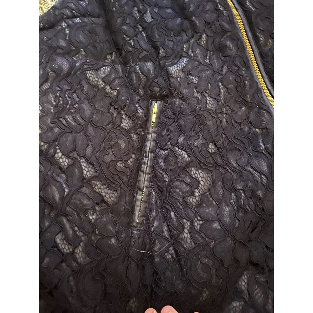 NWT Crown & Ivy Curvy Lace Vest – Navy Blue – Size 2x curvy - Picture 12 of 16